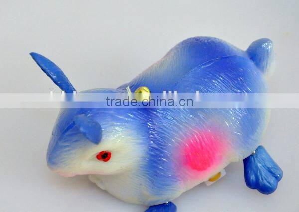 Hot Sale in Russia 4 inch Wholesale Educational Christmas Gift Kids Pull Thread Ship Toys, Rabbit Toy