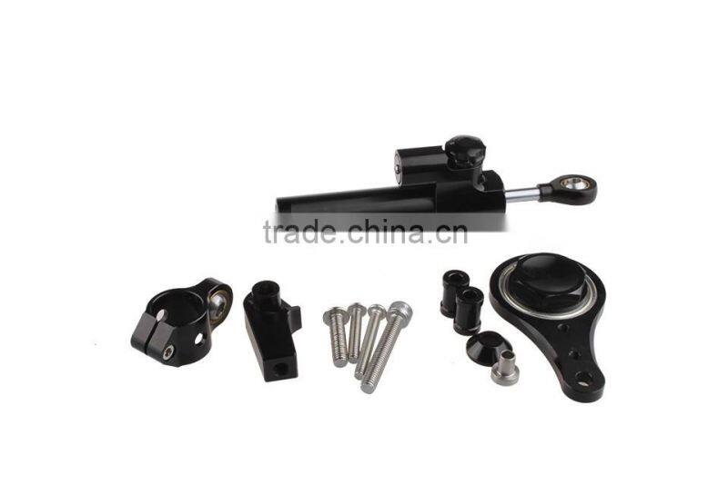 Soto racing - CNC Steering Damper complete Set for KAWASAKI ZX6R (636) 2007 08 w/ bracket kits