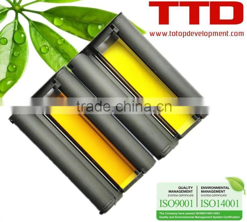 TTD Compatible Ink Cartridge KP108in RP-108 for Canon SELPHY CP910/900/810/800/760 (3 ink + 108Sheet Photo Paper)