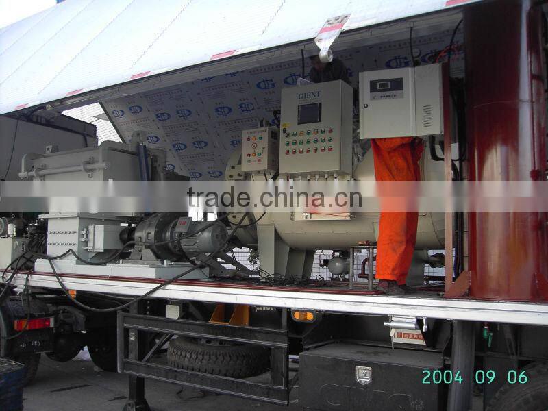 truck for medical waste treatment