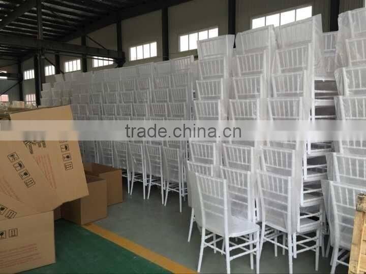 white tiffany chair for wedding