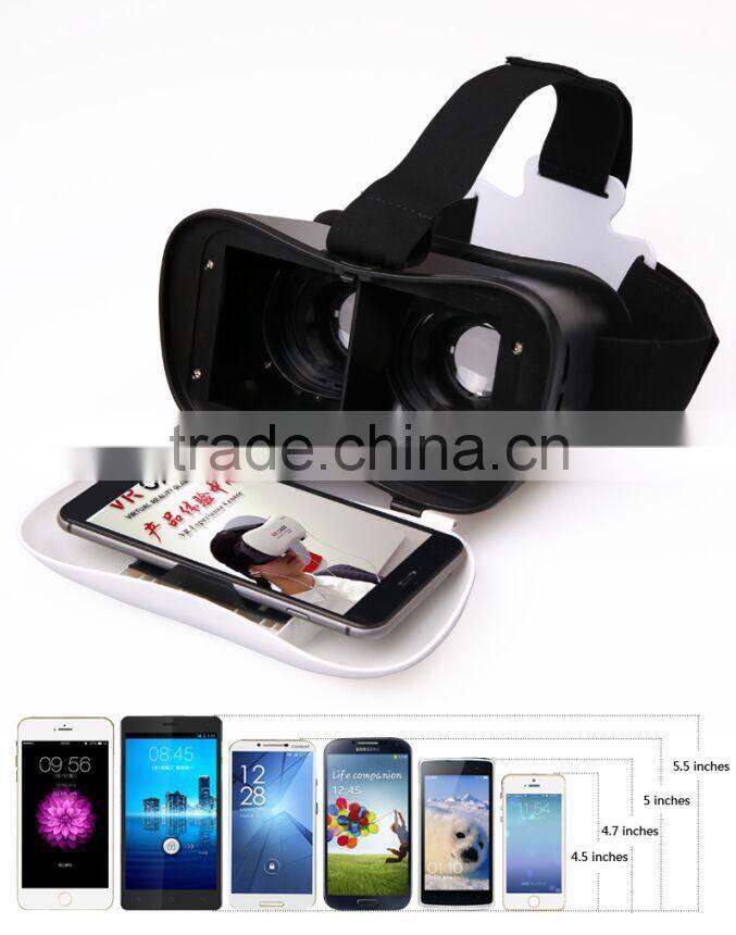 Wholesale 3D VR box 2.0 headsets 3D VR glasses