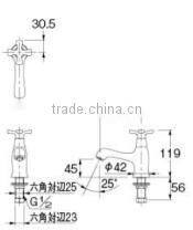 Faucet handle create an stmosphere of relax KAKUDAI