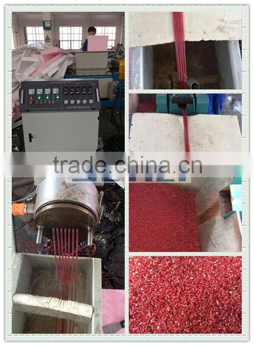 XPS Recycled Crush Pelletizer