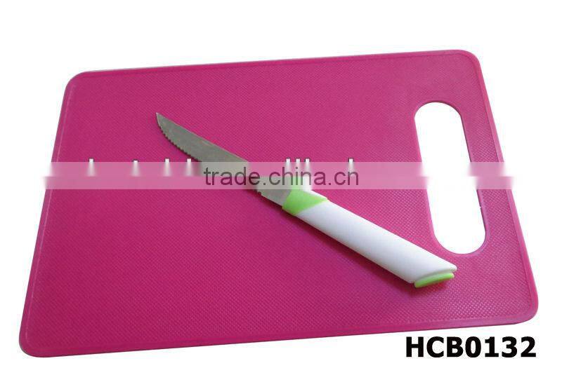 plastic chopping board