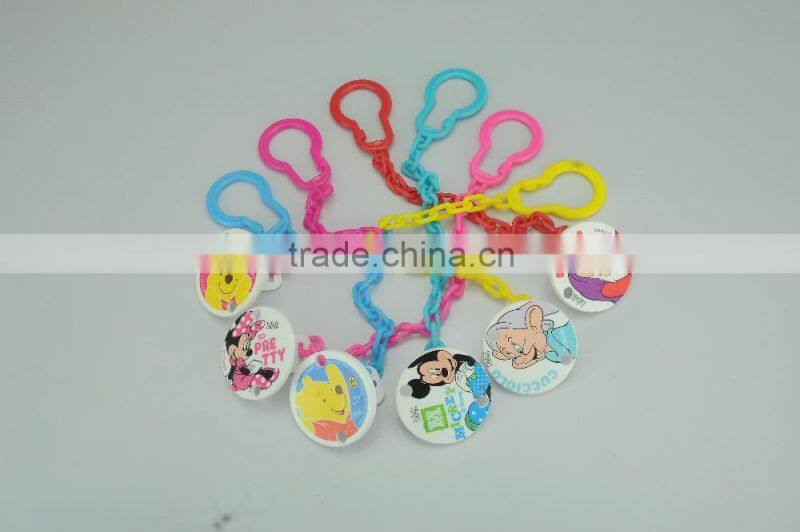 Best seller BPA free baby pacifier chain baby pacifier holder baby pacifier clip