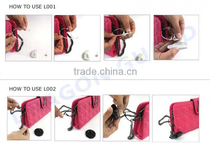 High Quality L001 Security Retail Anti-Theft Lanyard With Loop