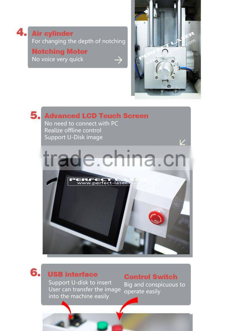 China stainless steel CNC bending aluminum channel machine