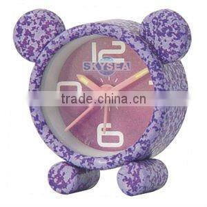 Metal mini alarm clock in mouse shape6011GN