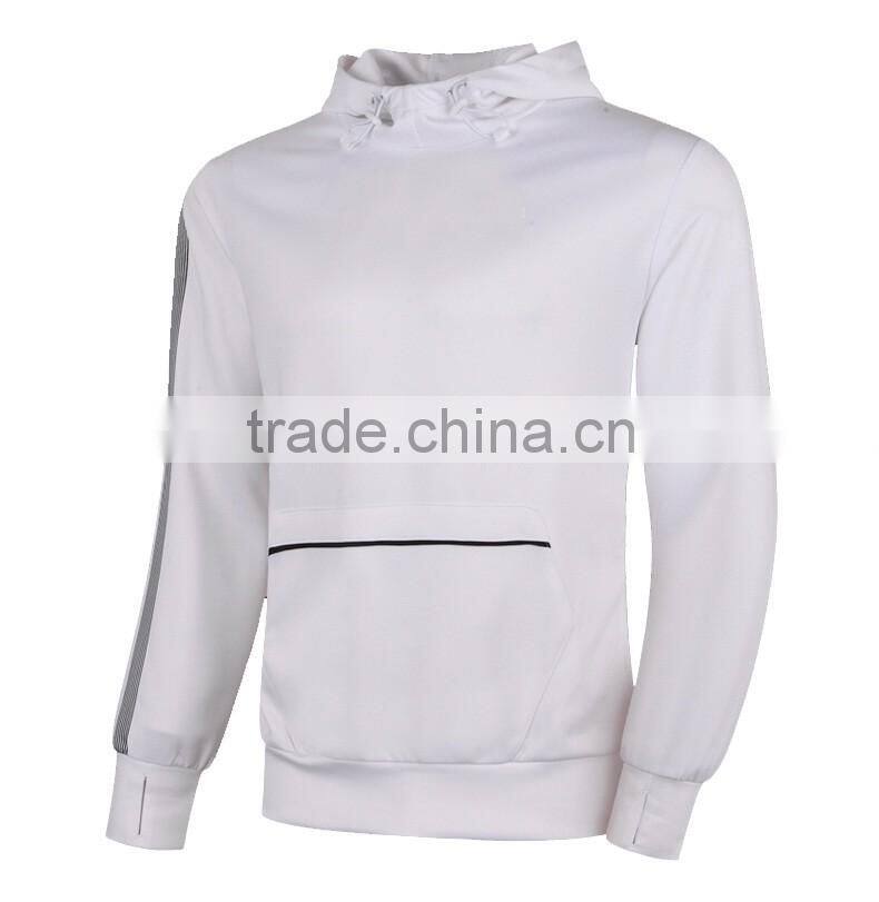 custom blank high quality grey cotton sport hoody