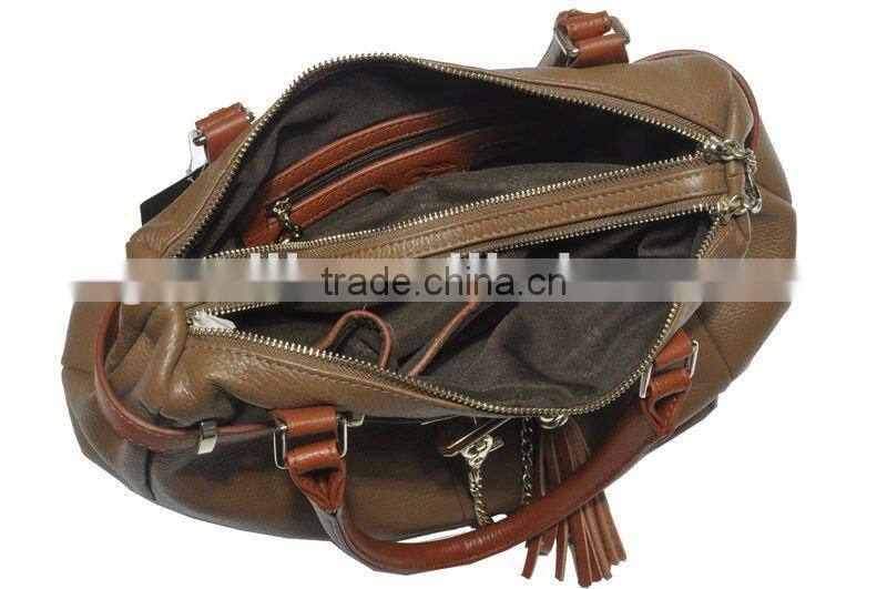 New Arrival! Elegant Lady Genuine Leather Handbag 2012!