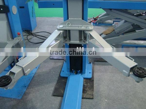 Manual release 2 post car air lift equipment