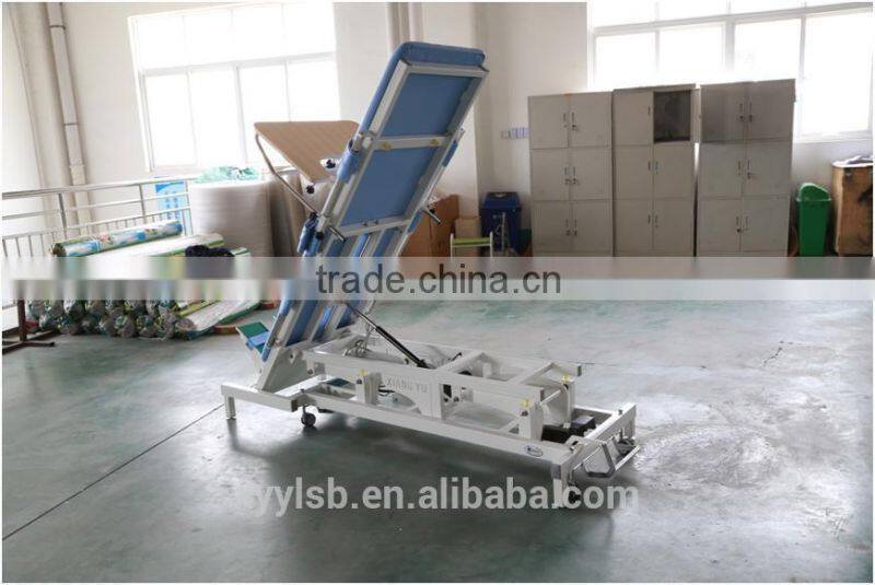 Rehabilitation Tilt Table Microcomputer Control (ISO 9001/13485 approved)