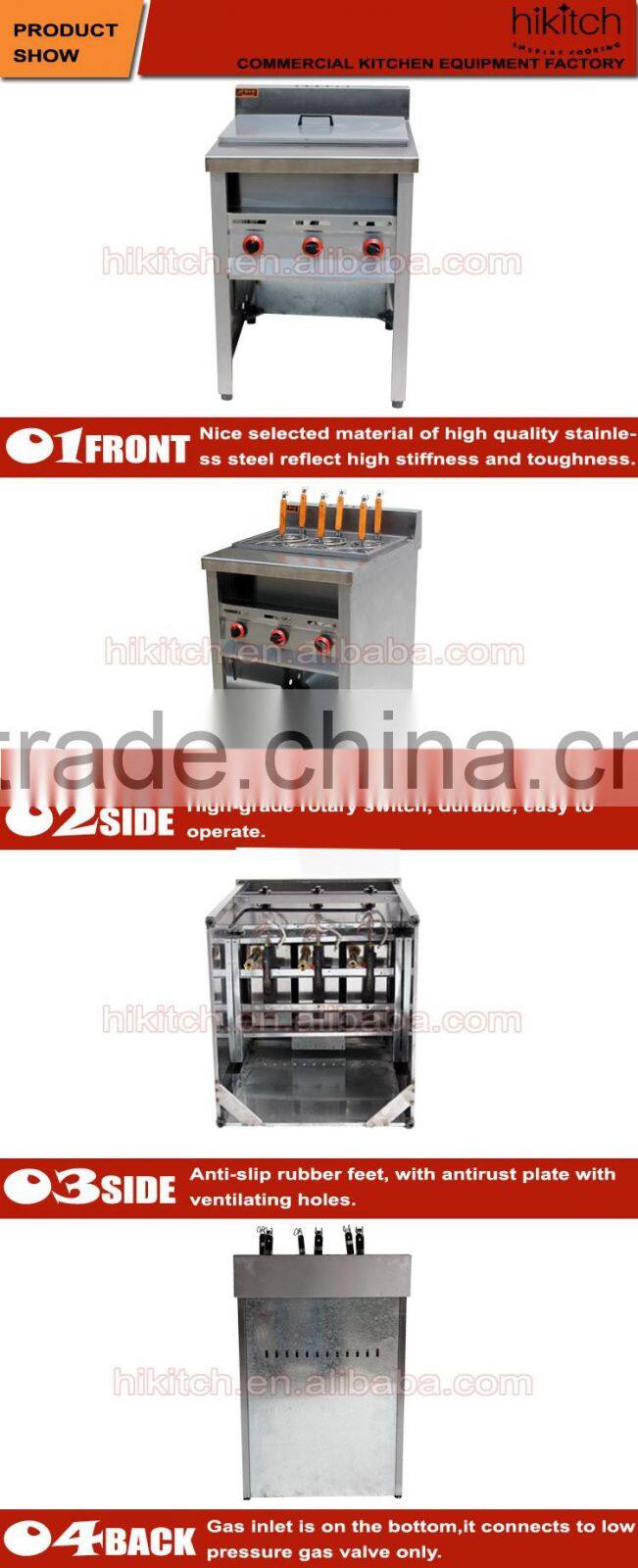 Restaurant High Efficiency Industrial Gas Commercial Noodle Cooker