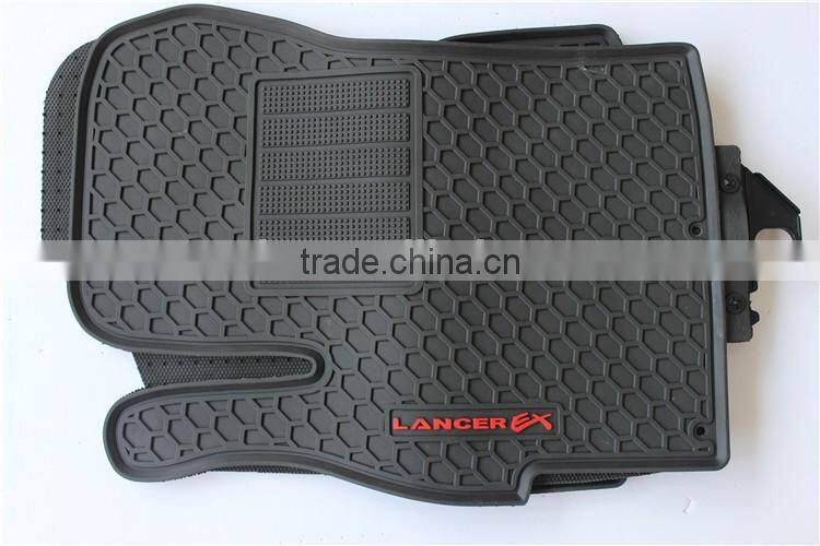 manufacture moulder rubber car mats for Left/Right hand drive cars for Lancer ex