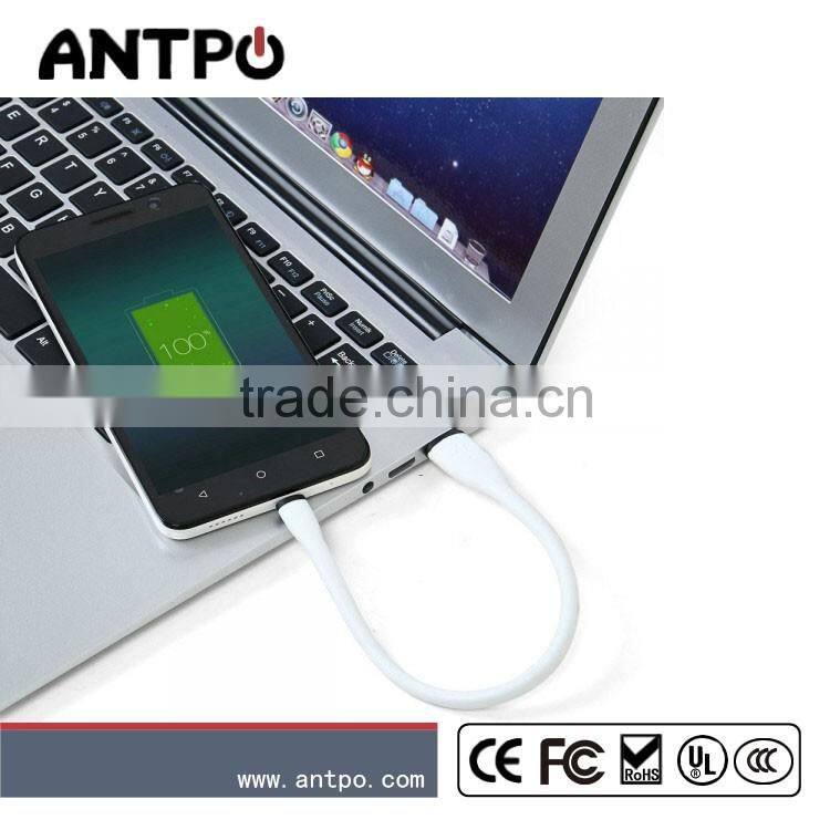 Unibody finish android use charging cable flexible charging line