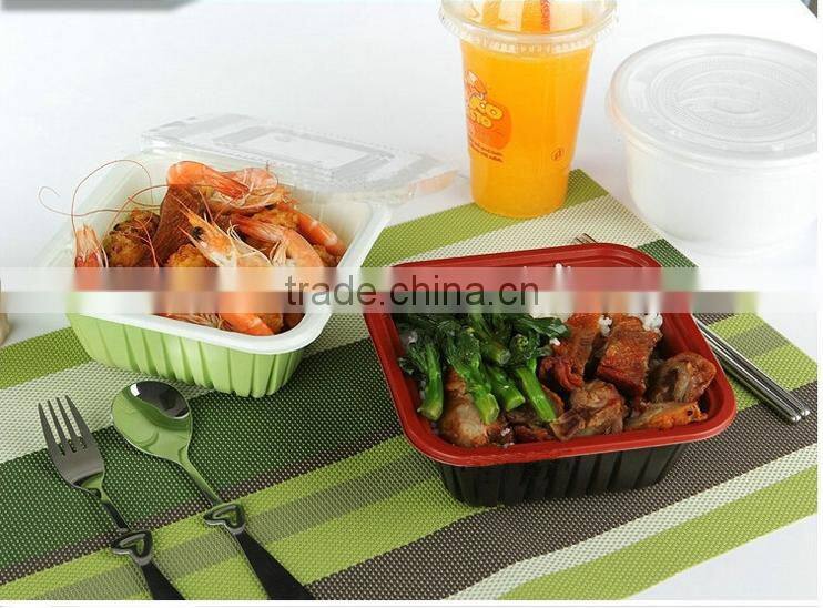 Plastic Blister Disposable Food Box