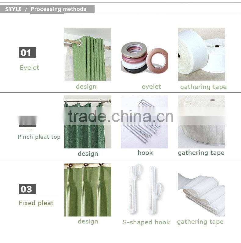 China supplier waterproof mildew elegant purple shower curtains