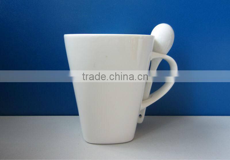 11oz white ceramic mug wholesales ceramic mug ring