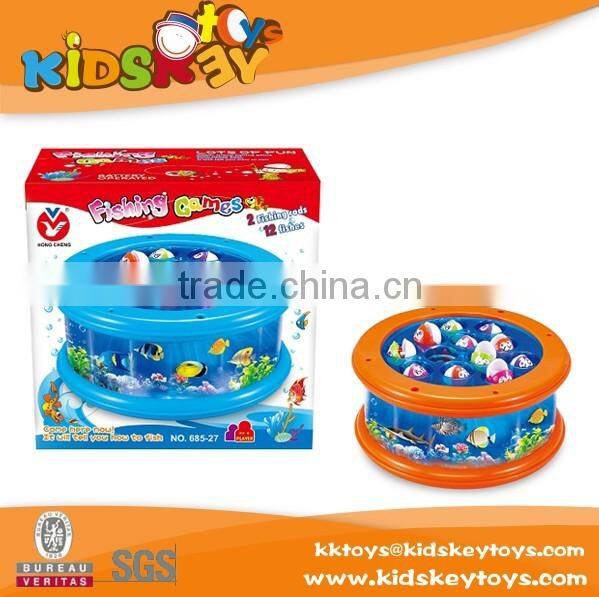 family parent child game educational toys plastic Fishing game machine for learning fishing game