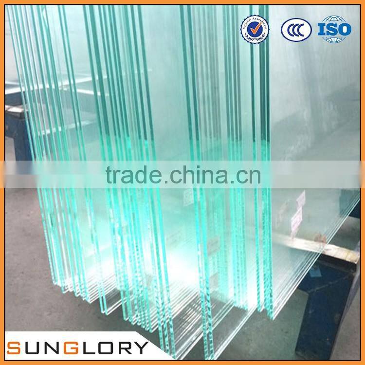 3mm 4mm 5mm 6mm 8mm 10m 12mm 15mm 19mm Ultra White Low Iron Clear Float Glass