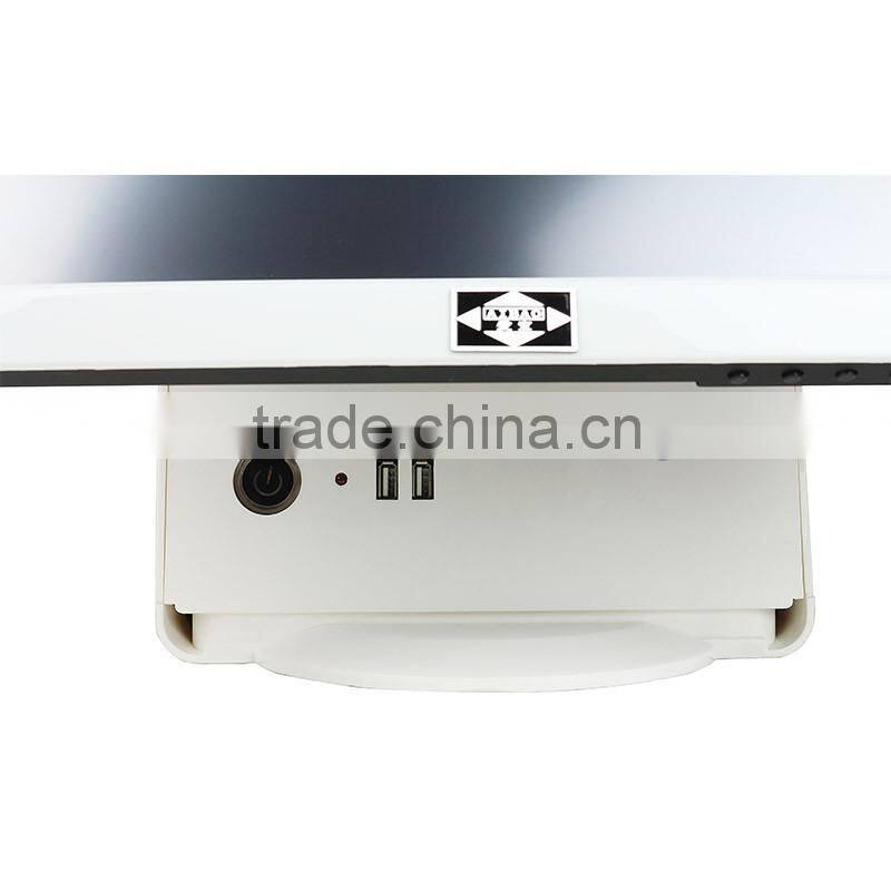 5 wire resistive two monitor touch screen pos terminal