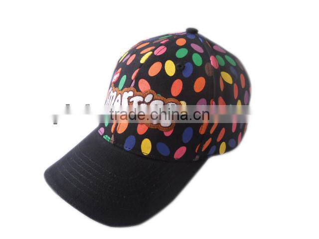 6 Panel 3D embroidery baseball cap