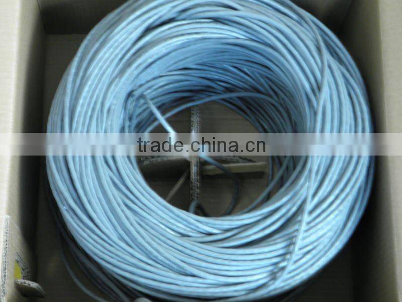 Solid Copper FTP Cat5e LAN Cable/Network Cable