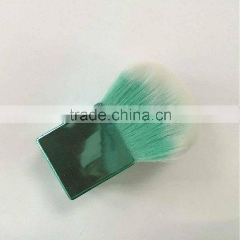 square metal handle make up tools - makeup powder blush brush