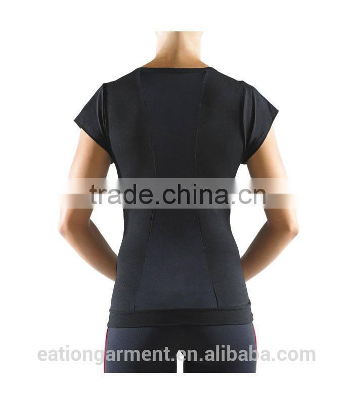 wholesale sports running gym shirts short sleeve