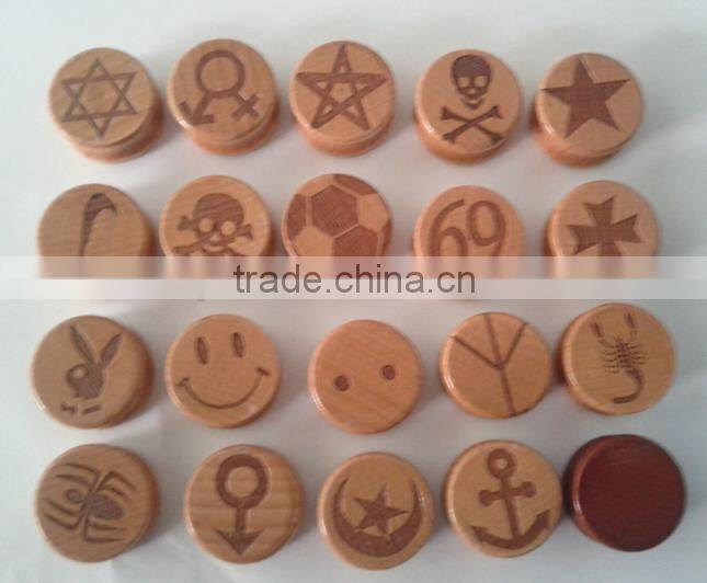 Plug Tunnel Jewelry Wholesale Brass Plug Wooden Ear Plug