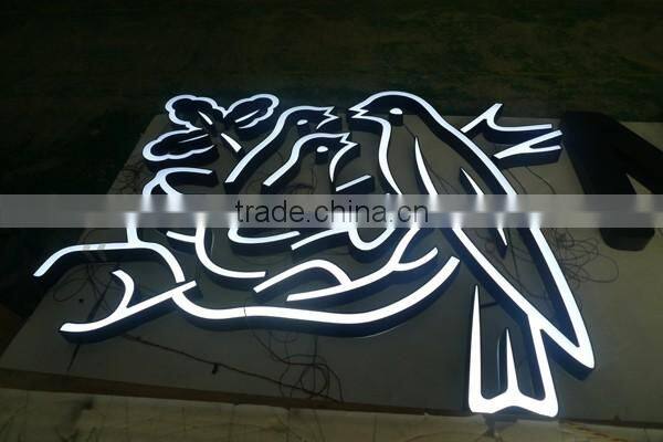 Outdoor waterproof high brightness lighting alphabet led big letter sign