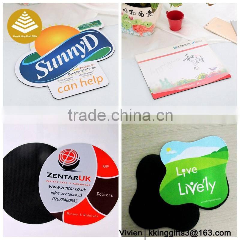 Made in China bulk promotional items custom rubber mouse pad / colorful mouse pad custom printed