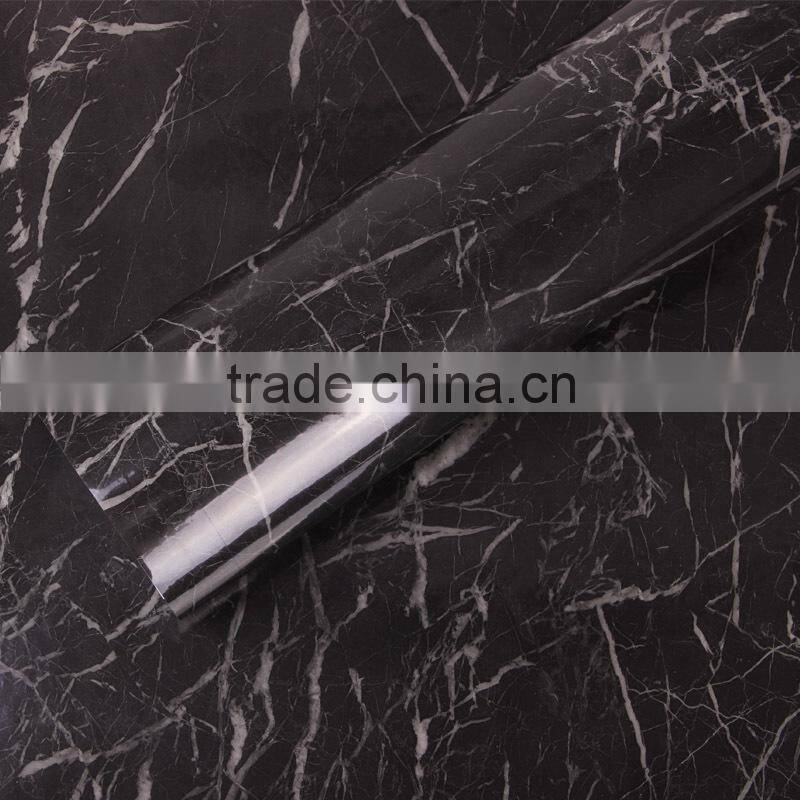 China Ancient/moden style waterproof PVC marble vinyl sticker 1.22x50m/roll With best supply