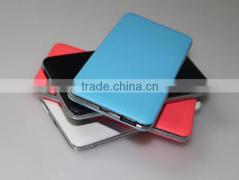 Rechargeable 6000mah power banks external battery charger