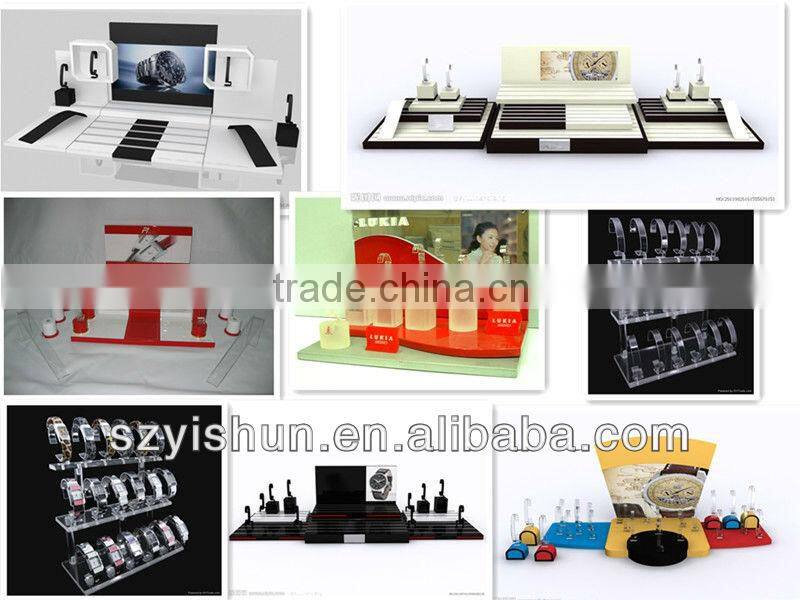 Clear Acrylic 24 Lipstick Holder Display stand Rack Tray Cosmetic Organizer