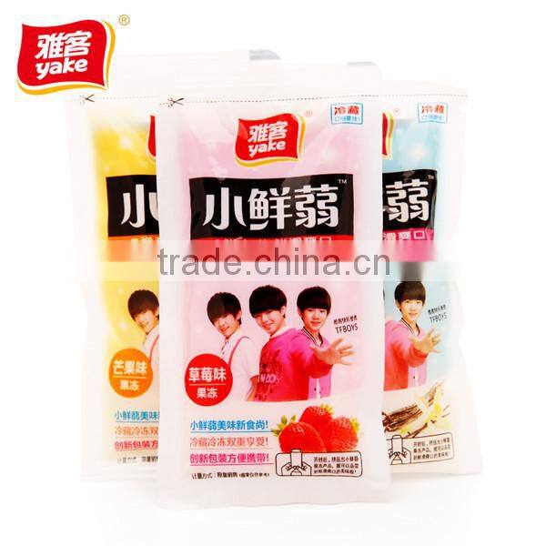 Yake 50g assorted mini fruit jelly with konjac