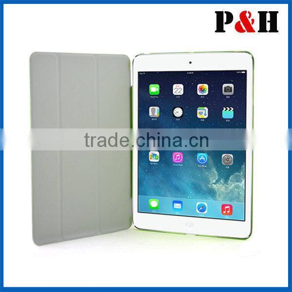 Deluxe Official Design Tri-folding Case Cover For iPad air 1/2 for iPad mini 1/2/3