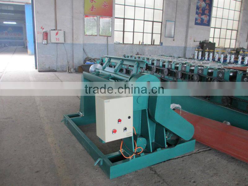 Color steel decoiler