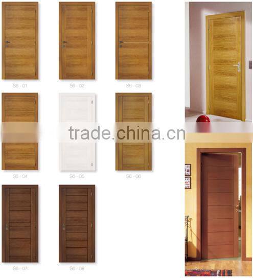 Hot sale interior mdf door frame wooden door designs