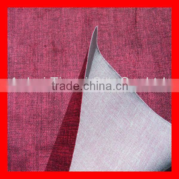 Printed Polyester Imitated Linen Sofa Fabric