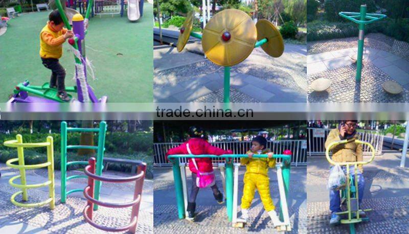 Outdoor Assembly Plastic Swing Chair With Slide BH19002
