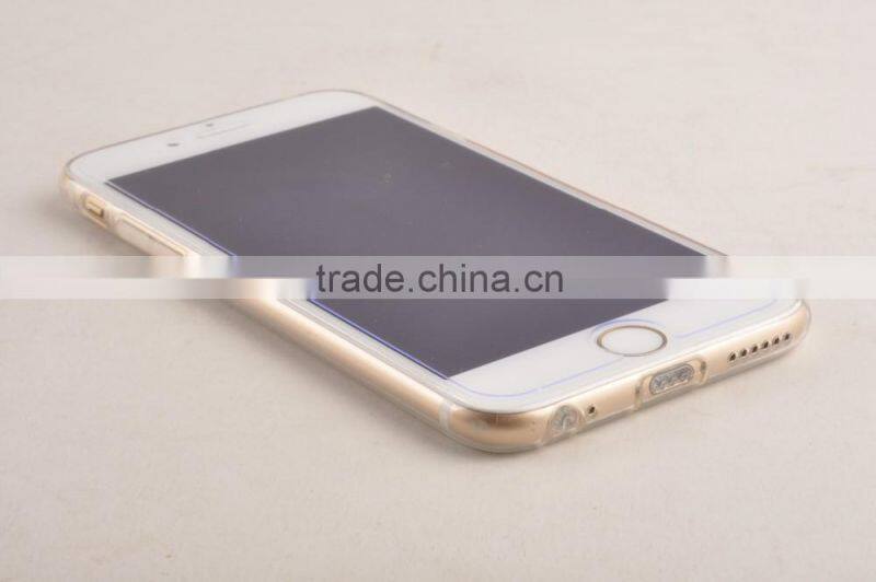 Factory Price Ultra Slim 0.3mm TPU Clear Transparent Case Back Cover For Apple iPhone 6/6s