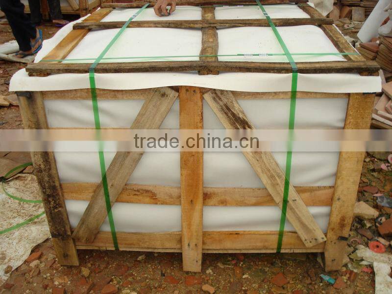 Handmade hexagon terracotta tiles