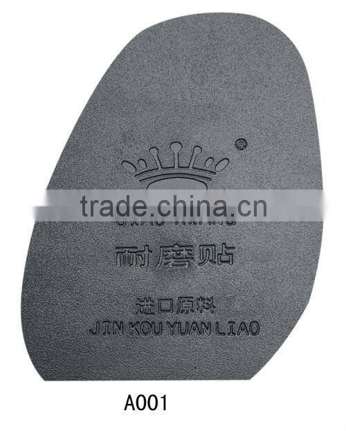 A001 Chinese Color Rubber Shoes Repair Material , Anti-friction Material Rubber shoes heel