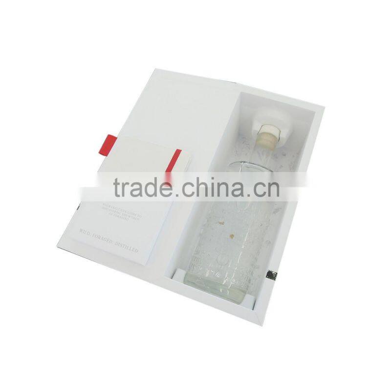 Hot sale luxury cardboard wine box with slot