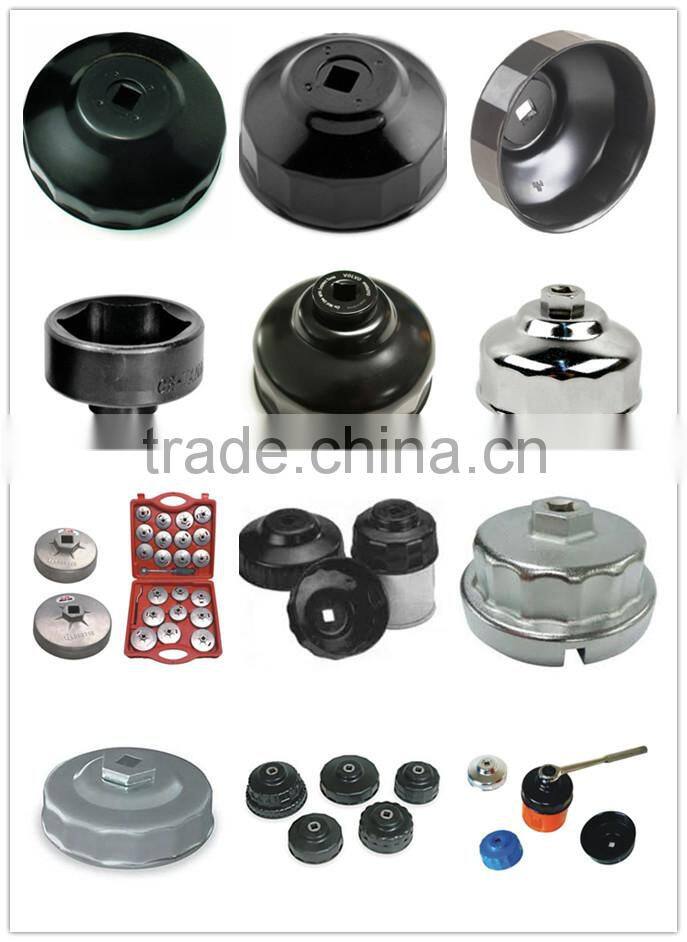 15pc universal Oil change Filter Cap Wrench Cup Socket Tool Set auto