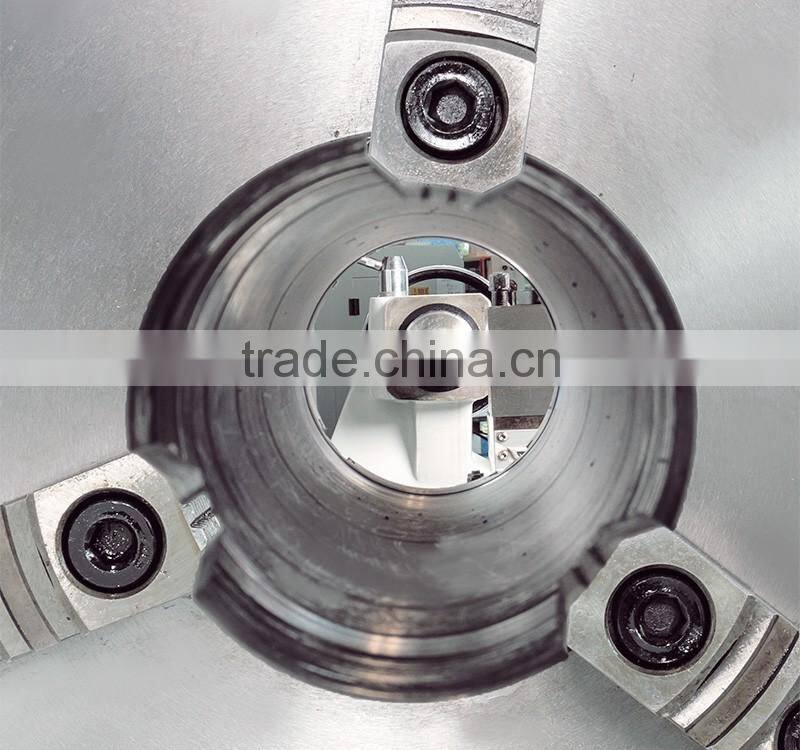 TubeTurn 225 Box-way Lathe( large spindle bore and dual lathe chuck for long tubes)