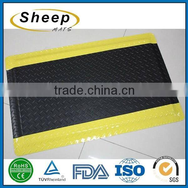 Factory wholesale anti-slip sidewalk garage industrial washable coloring mat