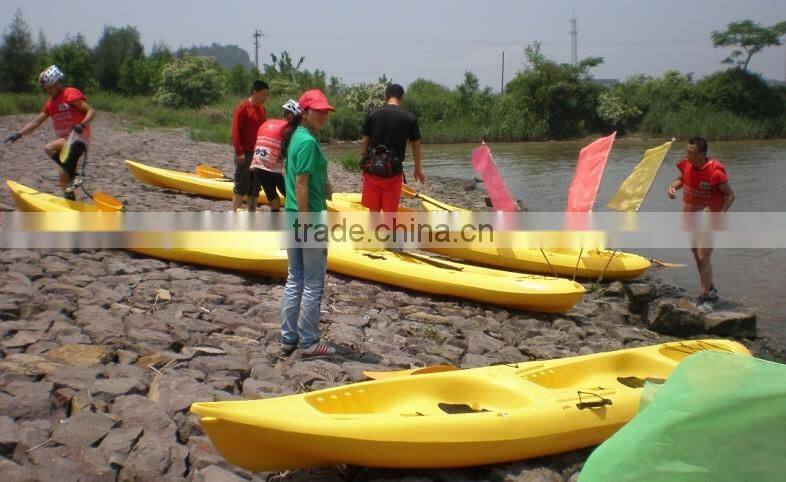 new double fishing boat with 4xflush rod holder with wheel